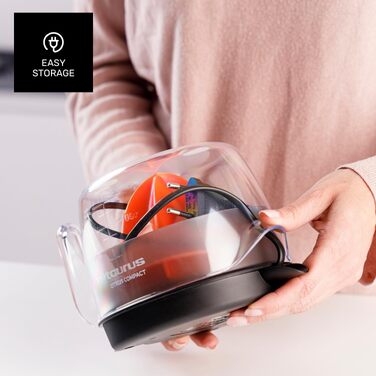 Citrus Compact Taurus - Електрична цитрусовижималка 800 мл, 30 Вт, BPA-free, подвійний рух, прозора