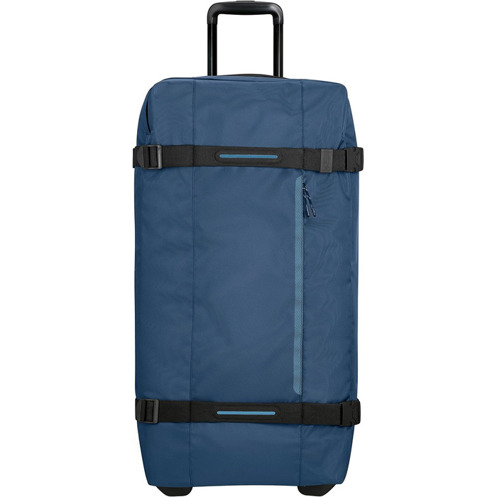 Валіза на 2 колесах American Tourister Urban Track Combat Navy L, 78.5 см, 116 л, синя дорожня сумка