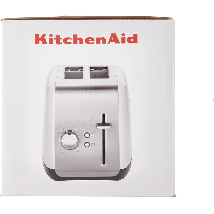 Тостер KitchenAid CLASSIC на 2 скибки, 1.8 кг, чорний