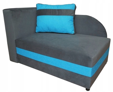 Кутовий диван Unika Smart 78 x 129 см, сірий