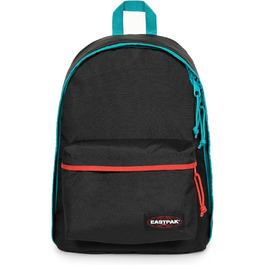Рюкзак EASTPAK Out of Office 27 л, 44 см, Контраст Аква-Червоний