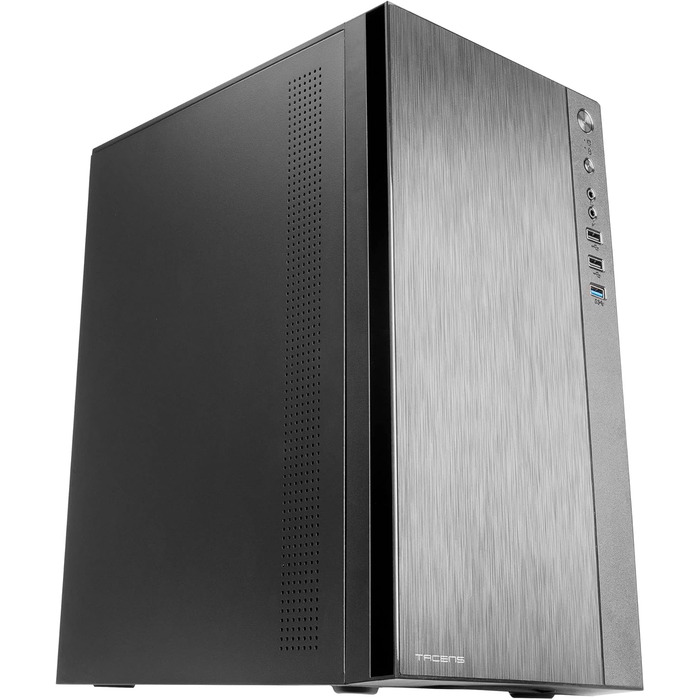 Корпус для ПК Tacens Anima ACX500 Micro ATX з блоком живлення 500Вт, 12 см вентилятор, USB 3.0, чорний, компактний