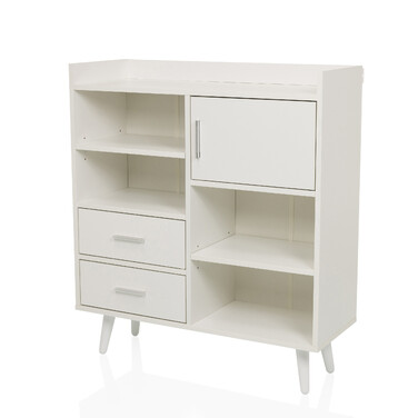 Сервант / комод MYRDAL 80x30x90 см 2 висувних ящика 1 двері білий hjh LIVING