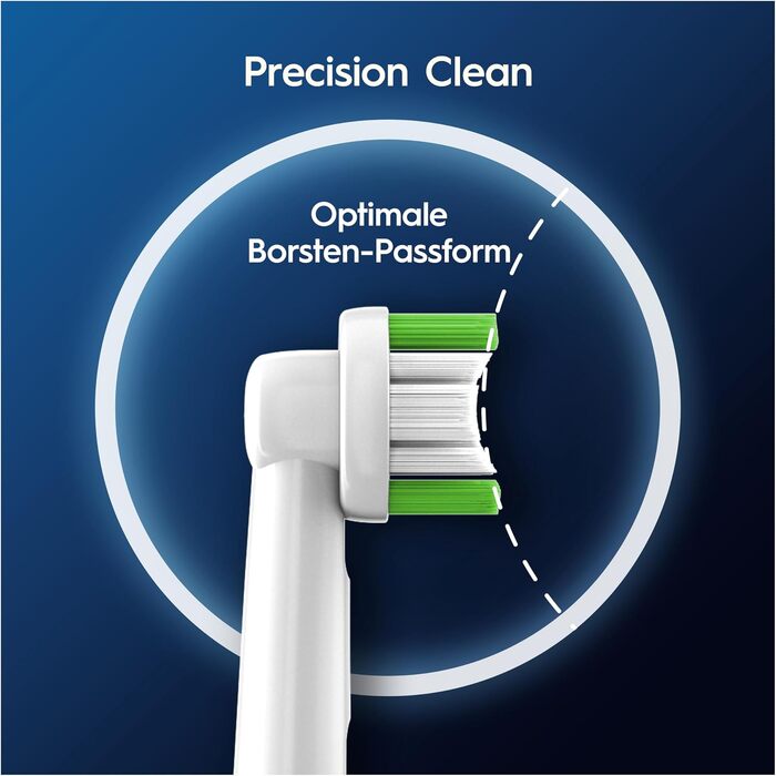Смінні насадки для електричної зубної щітки Oral-B PRO Precision Clean, білі, 12 шт.