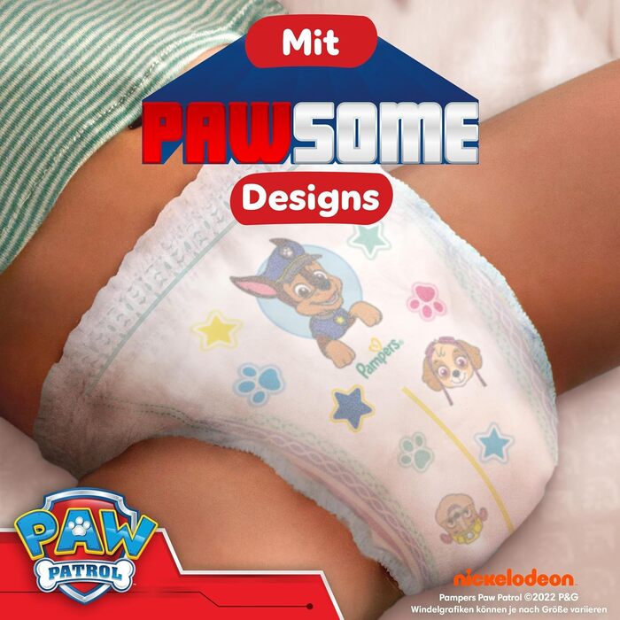 Підгузки-трусики Pampers Baby-Dry Pants Paw Patrol, розмір 5 (11-17 кг), 160 шт.