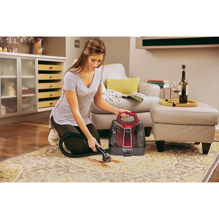 BISSELL SpotClean ProHeat: професійний мийник для килимів та м'яких меблів з HeatWave технологією, 330W, 36988