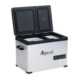 Автомобільний компресорний холодильник Alpicool T60 32л (-20°C до +20°C) для авто, кемпінгу, вантажівок, човнів з USB, електричний