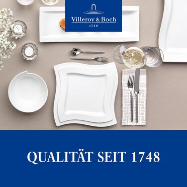 Набір столових приборів Villeroy & Boch NewWave на 6 осіб (30 предметів) з нержавіючої сталі, для посудомийної машини