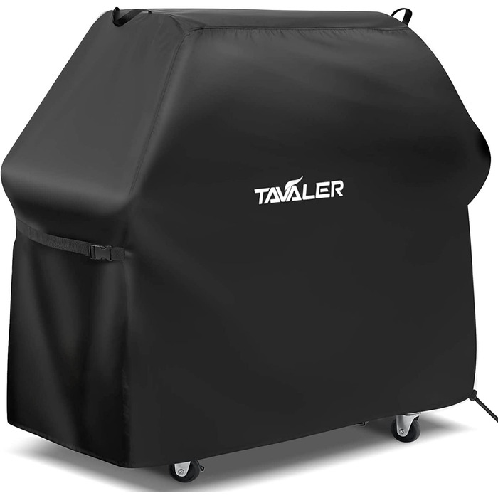Водонепроникний чохол для гриля Tavaler 140x65x120 см, 420D Оксфорд, захисна накидка для газового гриля Weber, Enders, Char Broil