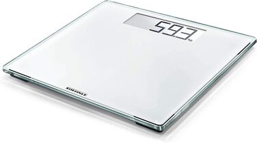 Електронна вага для людей Soehnle Style Sense Comfort 100, велика, потужна, надтонка, з LCD-дисплеєм, цифрова вага для дому