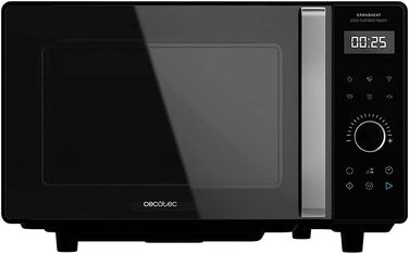 Мікрохвильова піч Cecotec GrandHeat 2500 Flatbed Touch White 800 Вт, 25 л, сенсорне керування, 8 програм, таймер