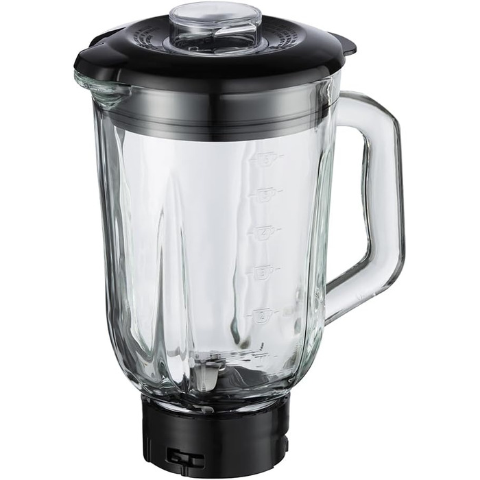 Стаціонарний блендер Russell Hobbs Smoothie Maker 27121-56, скляна чаша 1.5л, 850 Вт, 2 швидкості та імпульсний режим, Matte Charcoal