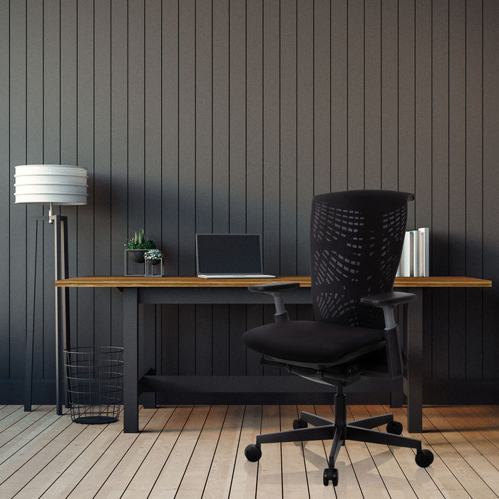 Офісне крісло / Поворотне крісло SKOPE Mesh Black hjh ОФІС