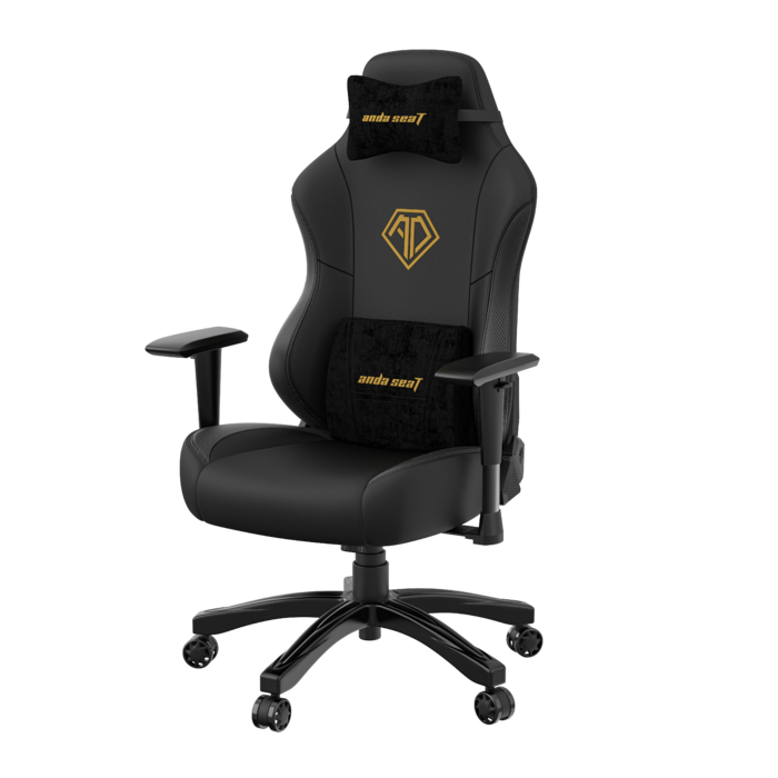 Крісло ігрове Anda Seat Phantom 3 Black/Gold Size L
