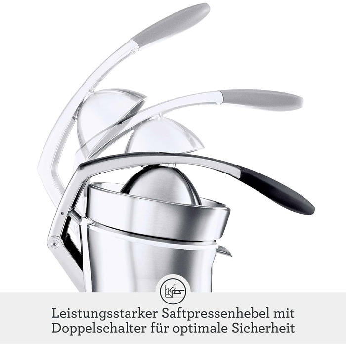 Соковижималка для цитрусових Sage Citrus Press Pro - Електрична, з нержавіючої сталі, з системою запобігання краплин, легка у догляді