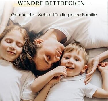 Всесезонна ковдра WENDRE 140x200 см, 2-дільний комплект (150 + 250 г/м²), гіпоалергенна ковдра на 4 сезони