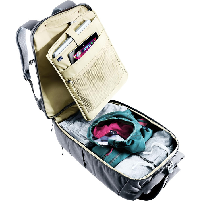 Рюкзак Deuter Utilion 30 Roll-Top з відділенням для взуття, 30 л, чорний