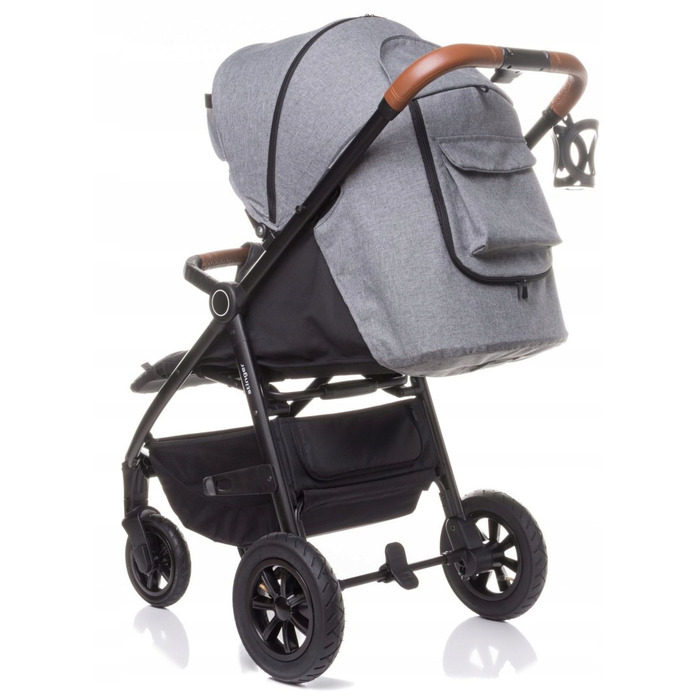 Дитячий прогулянковий візок 4BABY Stinger Air, колір Light Grey
