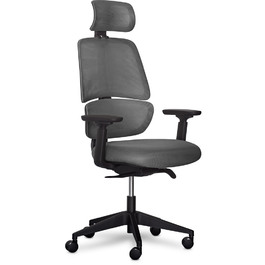 Крісло Mealux Leo Air Plus Dark Grey (арт.Y-546 KBG)