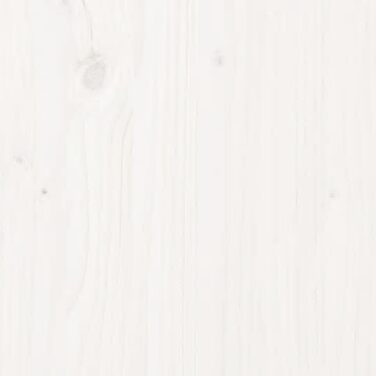 Біла лавка для взуття vidaXL з масиву сосни 110x38x45,5 см — взуттєва полиця з сидінням для передпокою, органайзер для взуття, містка шафа для взуття