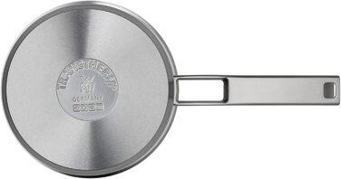 Каструля WMF Ultimate Cool 16 см без кришки, 1,4 л, індукційна, нержавіюча сталь Cromargan, матова, мірна шкала, можна мити в посудомийній машині, маленький молочний сотейник