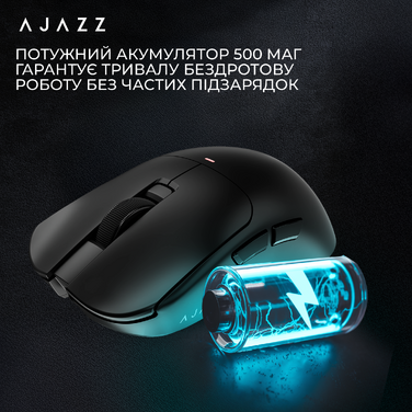 Бездротова миша Ajazz AJ200 Near Link AI MC White (AJ200-NL-AI-MC-W)