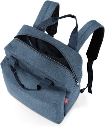 Рюкзак reisenthel allday M Twist Blue – універсальний водонепроникний для подорожей, роботи, покупок, ручна поклажа