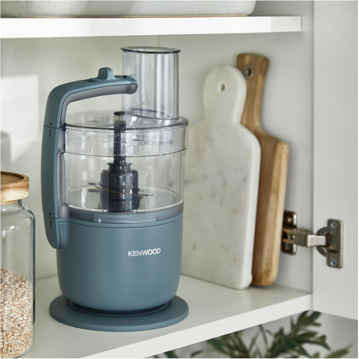 Кухонний комбайн Kenwood MultiPro Go FDP22.130GY, 650 Вт, 1.3 л, Компактний, Багатофункціональний, Синій/Сірий