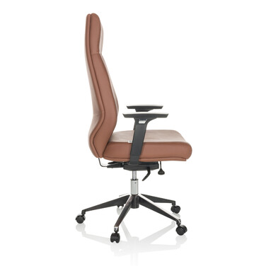 Офісне крісло / крісло керівника VITORO ECO штучна шкіра коричневий hjh OFFICE