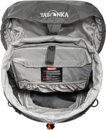 Жіночий туристичний рюкзак Tatonka Storm 23 л з RECCO, спинка з вентиляцією, чохол від дощу, сірий, PFC-free
