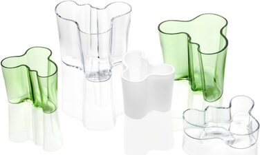Ваза Iittala Alvar Aalto Collection 95 мм, колір Desert, скло, дизайнерська