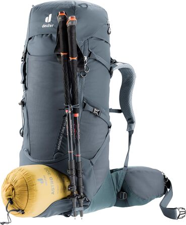 Рюкзак для трекінгу Deuter Aircontact Core 40+10 л, графітовий (модель 2024)