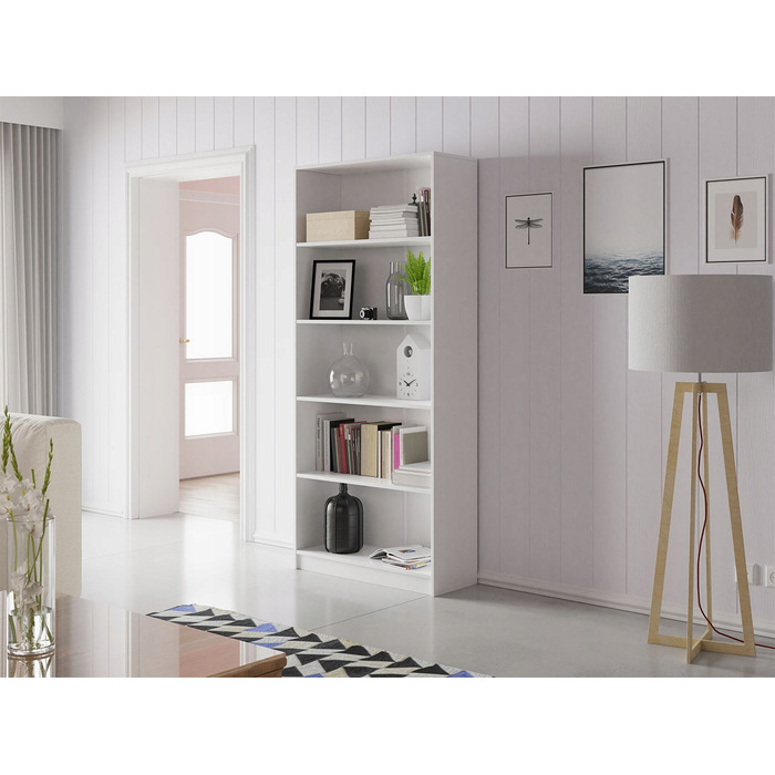 Стелаж Matkam 80 x 30 x 182 см, білий