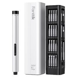 Набір викруток Fanttik E1 Max Mini 50-в-1, електричний, магнітний, точний, для ремонту iPhone, ноутбуків, окулярів, годинників (білий)