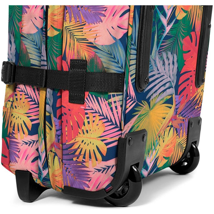 Валіза Eastpak Tranverz M 78L (67x35.5x30 см) на колесах, легка дорожня валіза з 2 відділеннями, телескопічною ручкою та TSA-замком, Brize Retro Navy