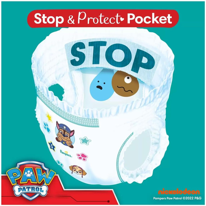 Підгузки-трусики Pampers Baby-Dry Pants Paw Patrol Edition, розмір 6 (13-19 кг), 138 шт.