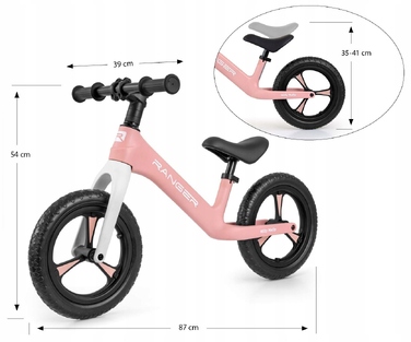 Беговель Milly Mally Ranger Pink