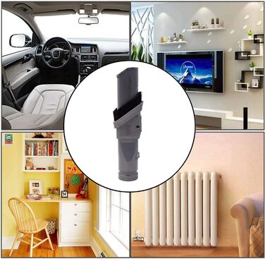 Набір аксесуарів 5-в-1 для пилососа Dyson V8 V7 V10 V6 DC19 DC29 DC34 DC33 DC35 DC62 — насадки, щітки, адаптер, змінні деталі
