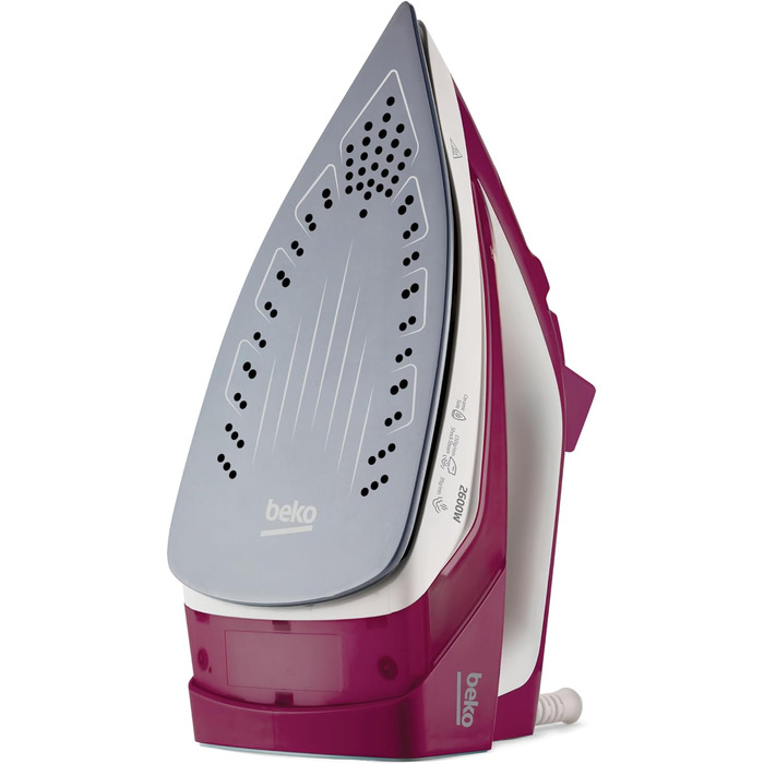 Праска Beko SIM3126R, 2600 Вт, вертикальне відпарювання, автозачистка, резервуар 240 мл, червона