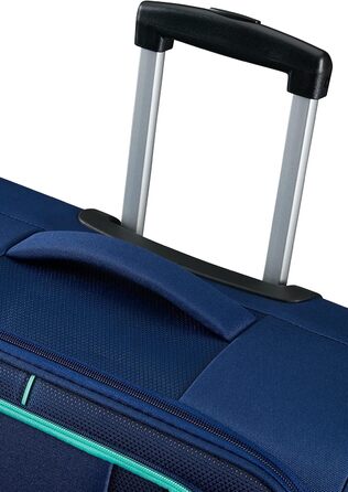 Валіза American Tourister Sea Seeker Spinner M 68 см 61 л синя (Combat Navy)
