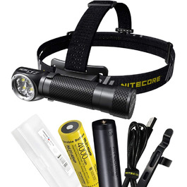 Лобовий ліхтар Nitecore HC35 з акумулятором NL2140HP, 2700 лм, USB зарядка