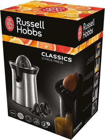 Соковижималка для апельсинів і цитрусових, 60 Вт Russell Hobbs