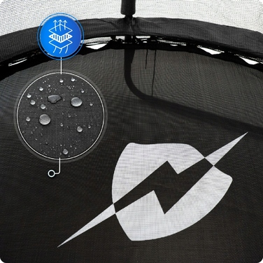 Дитячий домашній батут Thunder з захисною сіткою, 140 см (4.5FT)