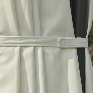 Outsunny Double Parasol Cantilever Parasol Double Parasol з регульованим садовим парасолькою Sunshade Metal Cream White 440 x 270 x 250 см