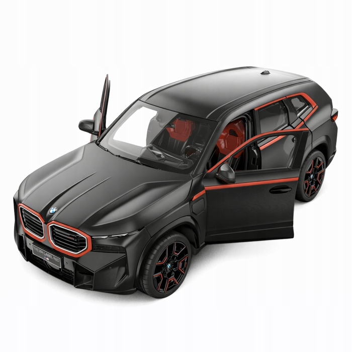 Радіокерована модель автомобіля BMW XM Rastar, чорний, масштаб 1:14