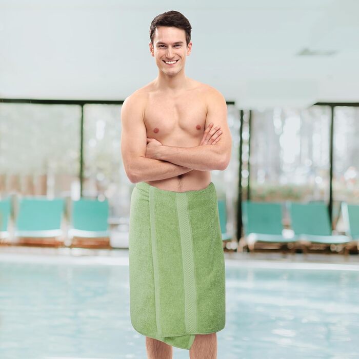 Рушники для ванної Utopia Towels 61x121 см, 6 шт, зелений