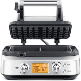 Електрична вафельниця Sage The Smart Waffle Pro з нержавіючої сталі