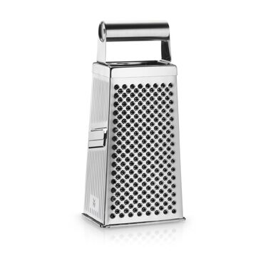 Терка для овочів WMF Gourmet Vierkantreibe з нержавіючої сталі Cromargan, 4-гранна, 8 x 24 см