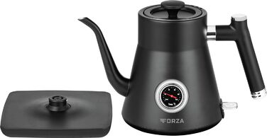 Кавоварка ECG Forza 5000 Pour Over, 1200 Вт, 0,8 л, чорна
