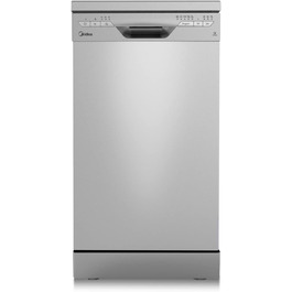Посудомийна машина Midea SF 3.45N PRO: 9 комплектів, Inox, Wi-Fi, 47 dB, 45 см, енергоклас E